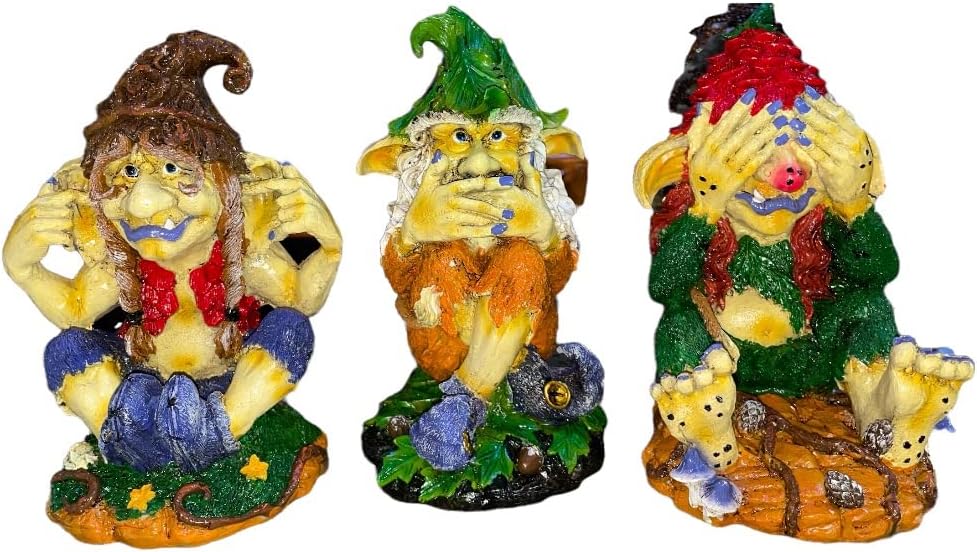 tres virtudes trolls elementales