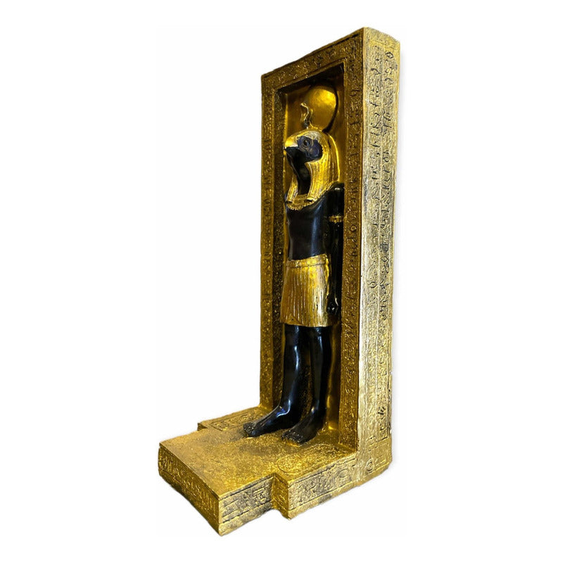 Horus Portal Dios Egipcio 23x9x9.5cm Escultura