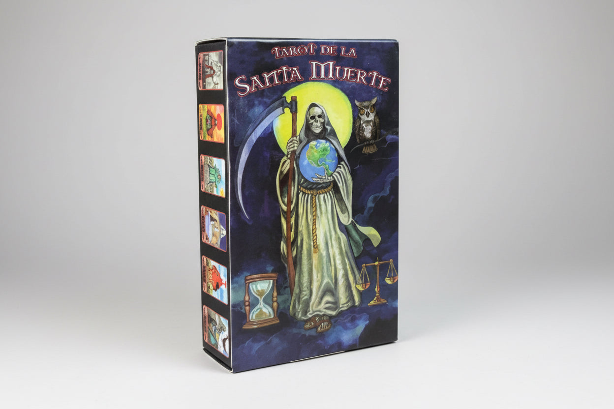 Tarot De La Santa Muerte + Bolsa + Instructivo 12.5cm