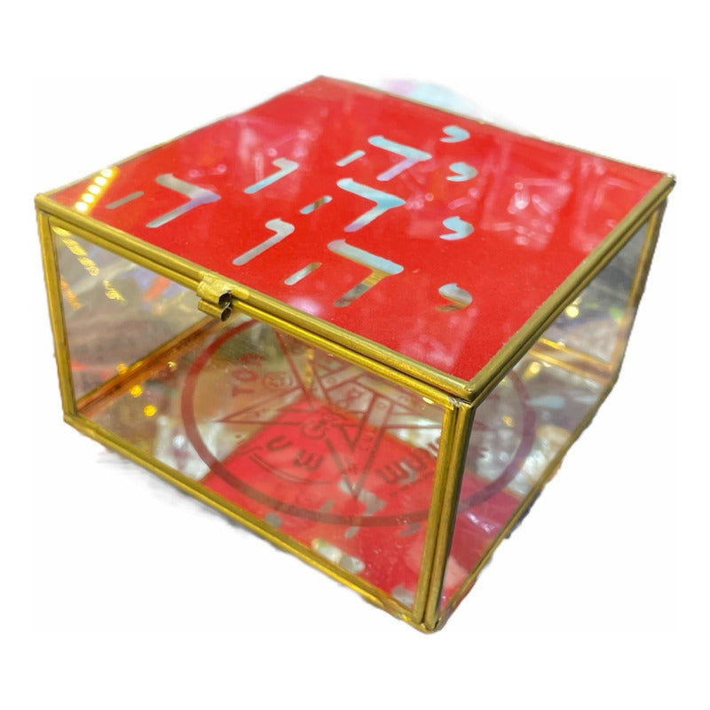 Tetragramaton Caja Cristal 15 Cm