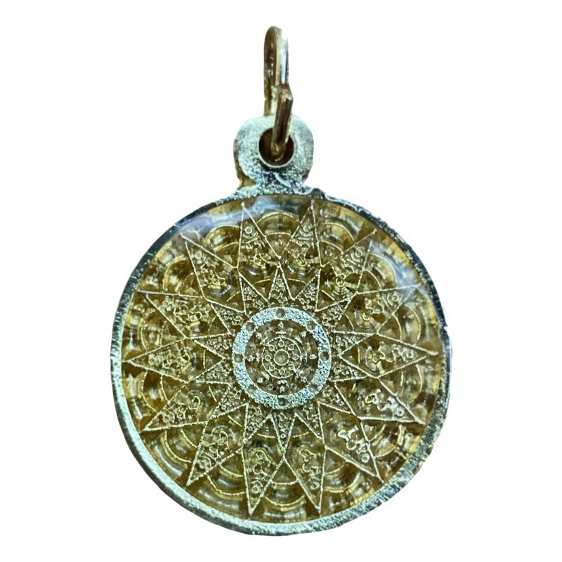 Rueda 28 Hums Amuleto Feng Shui Varios Colores Tamaño M