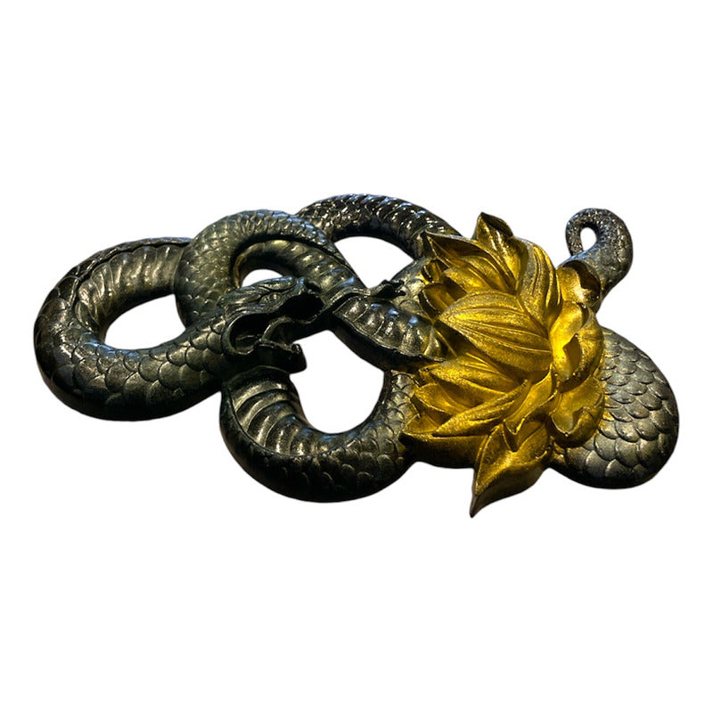Serpiente Año Nuevo Chino Figura De Resina