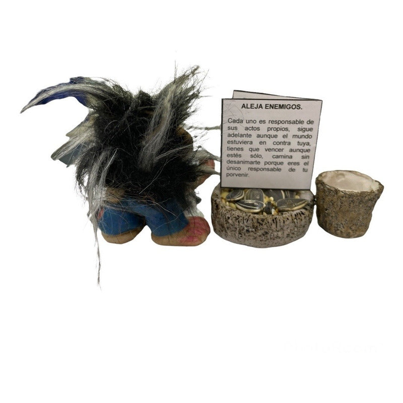 Troll Mini + Comedero + Semillas + Tarjeta. Varios Modelos segunda parte
