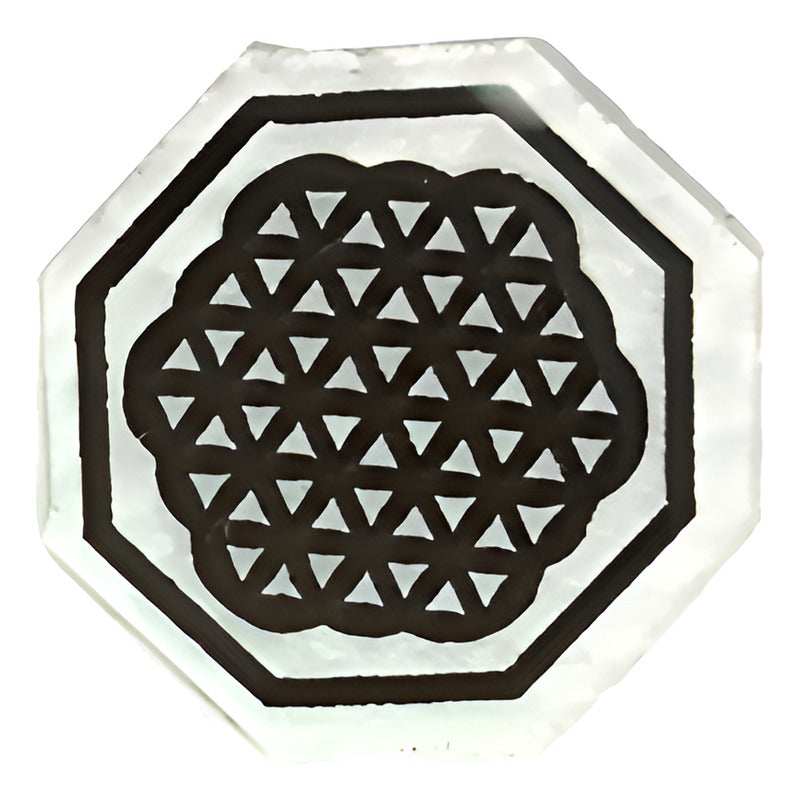 Flor De La Vida Símbolo Ritualizado Y Serénado Amuleto