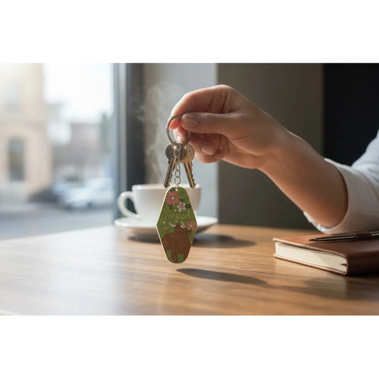 Llavero Zodiacal Hereje Diseño Astrológico Original Tauro