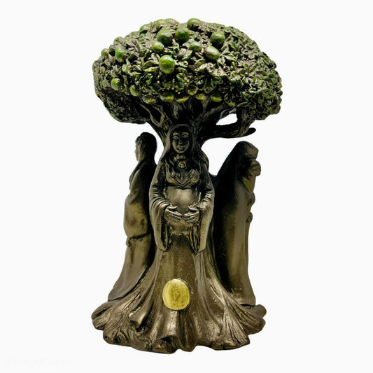 Hecate Triple Diosa Figura En Recina 14 Cm De Altura