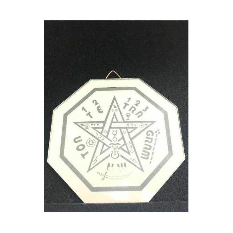 Tetragramaton 12cm Espejo Grabado