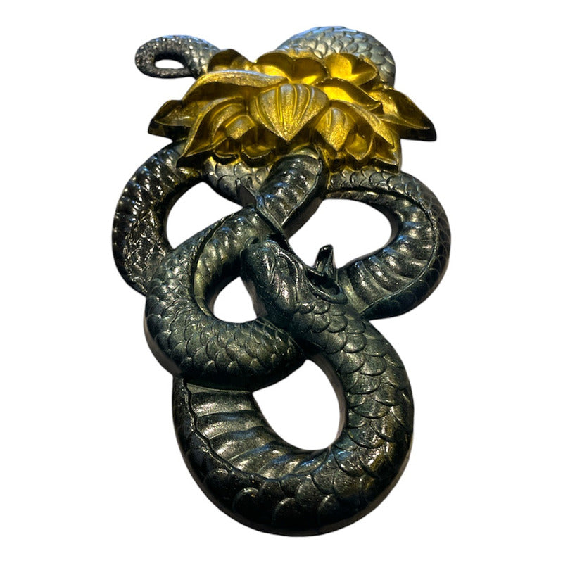 Serpiente Año Nuevo Chino Figura De Resina