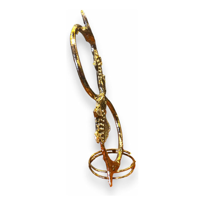 Carpas Infinito Metal Baño De Oro