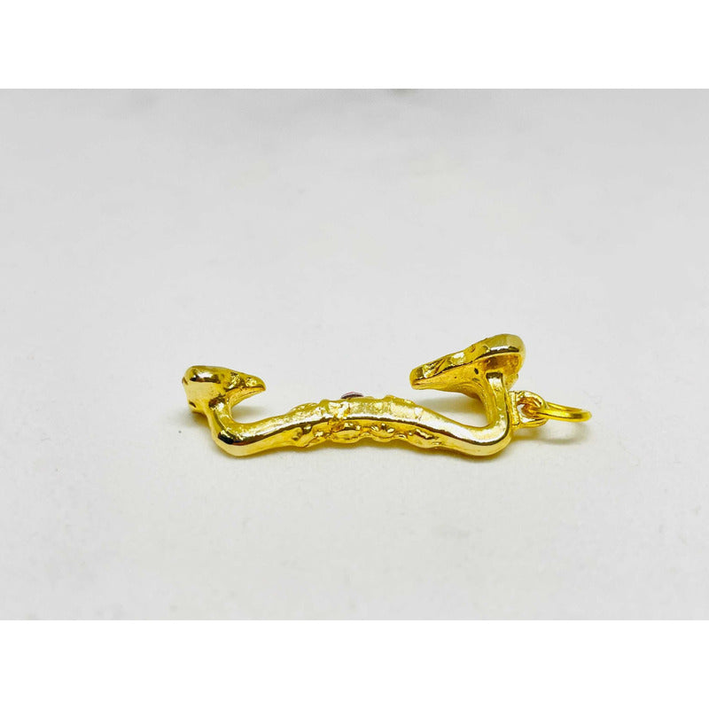 Ru Yi Amuleto Feng Shui Baño De Oro Con Cristal 4 Cm