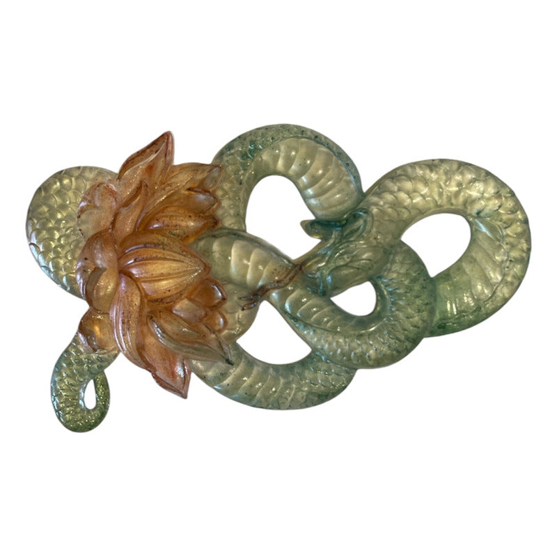 Serpiente Año Nuevo Chino Figura De Resina