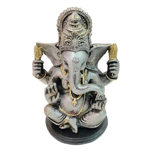 Ganesh Resina  Prosperidad 13.5 Cm Ritualizado