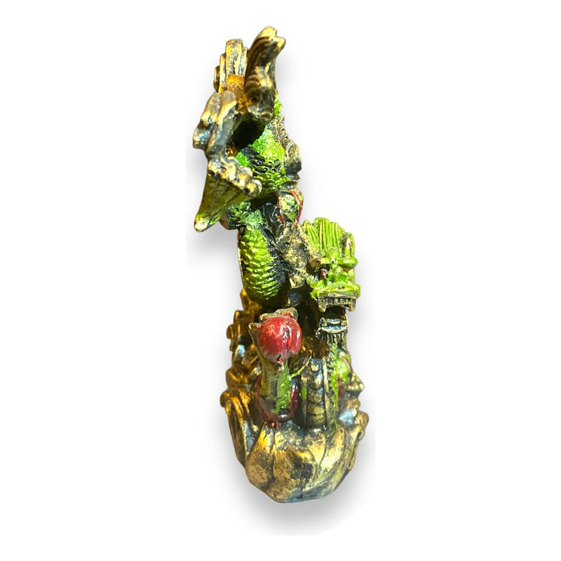 Dragón Año Chino Figura De Resina 11cm Feng Shui