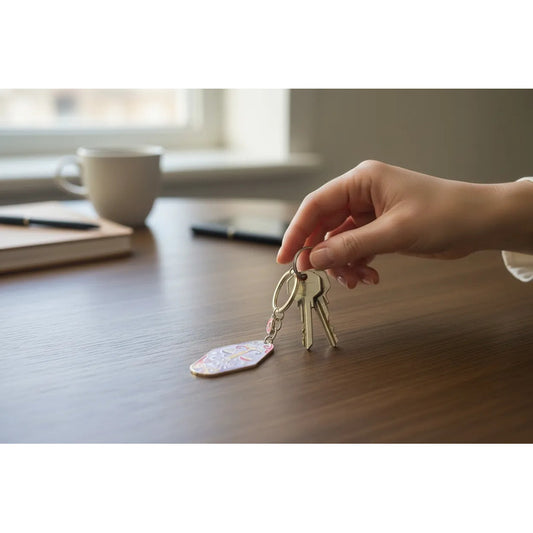 Llavero Zodiacal Hereje Diseño Astrológico Original Libra