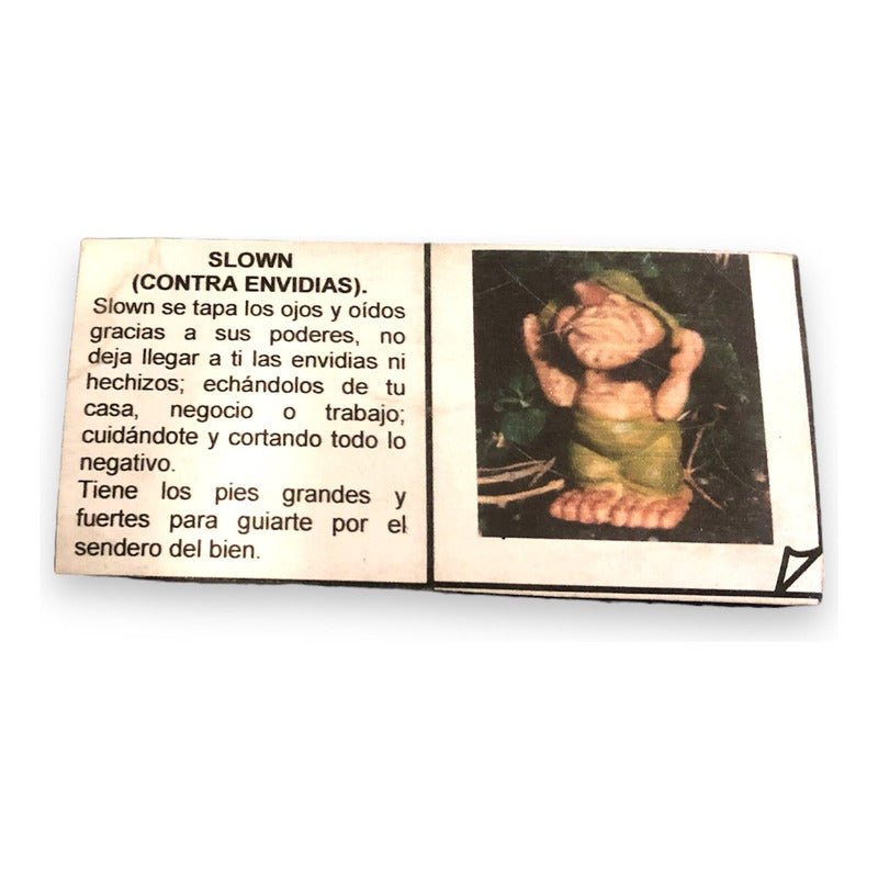 Troll Contra Envidias +comedero 11 Cm En Resina Naciona