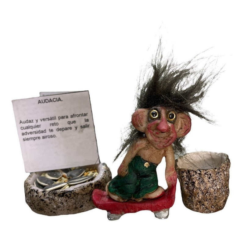 Troll Mini + Comedero + Semillas + Tarjeta. Varios Modelos segunda parte