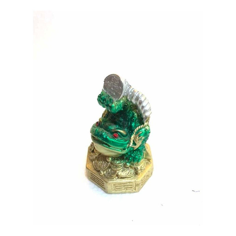 Sapo 3 Patas O Rana De La Suerte Resina 7 Cm