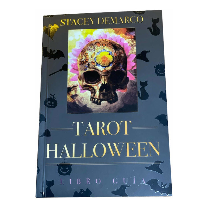 Tarot Halloween +libro Oraculo Original Español 12.5cm