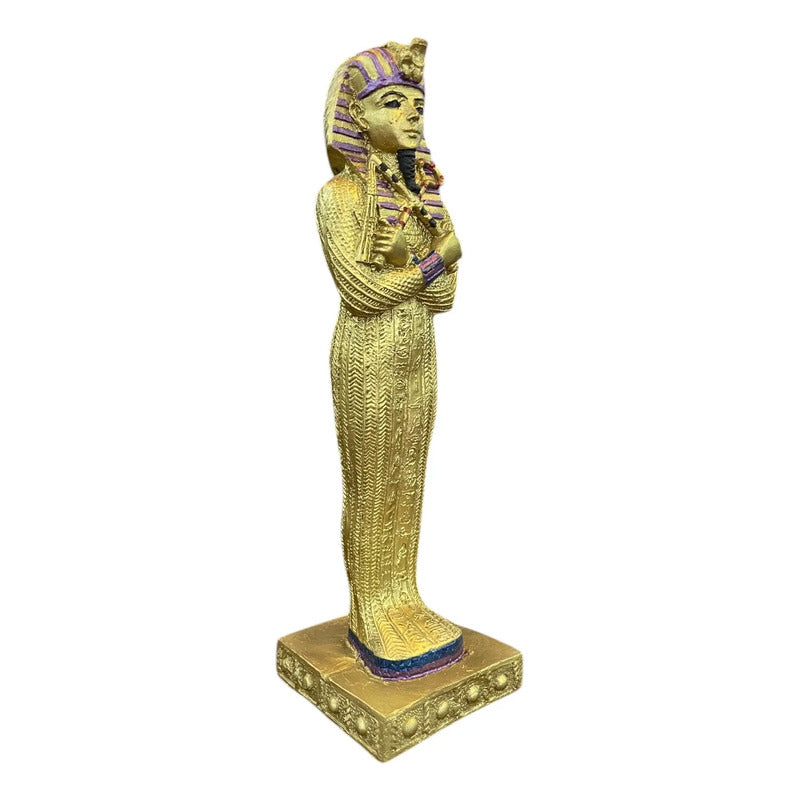 Tutankamon Escultura De Resina De 18 Cm De Altura Purpura by HEREJE