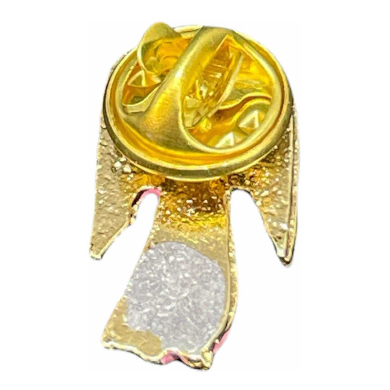 Arcangel Chamuel Baño De Oro Con Cristal Dije