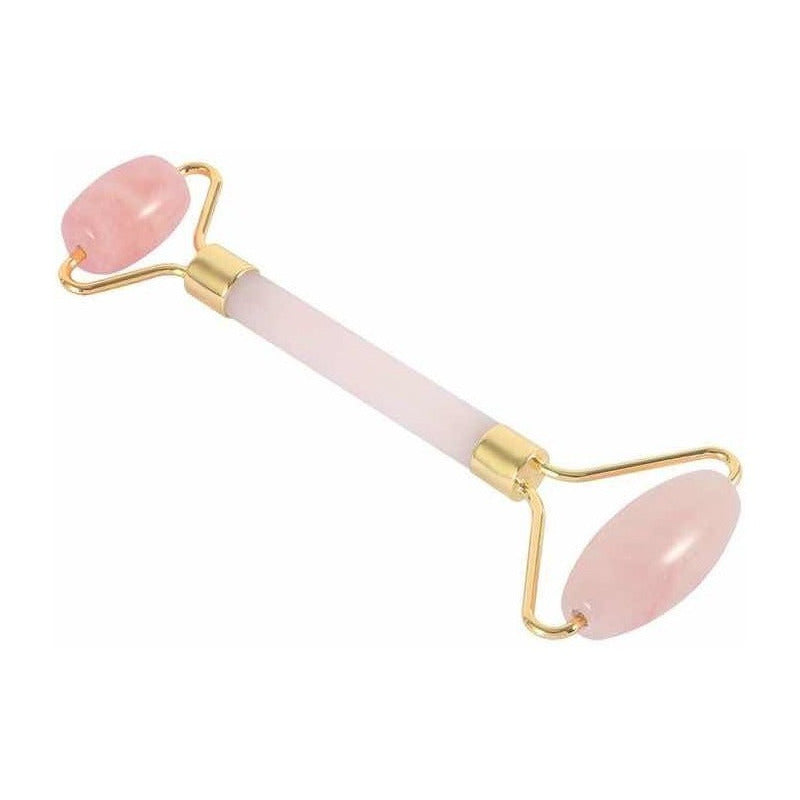 Roller Masajeado Facial Cuarzo Rosa