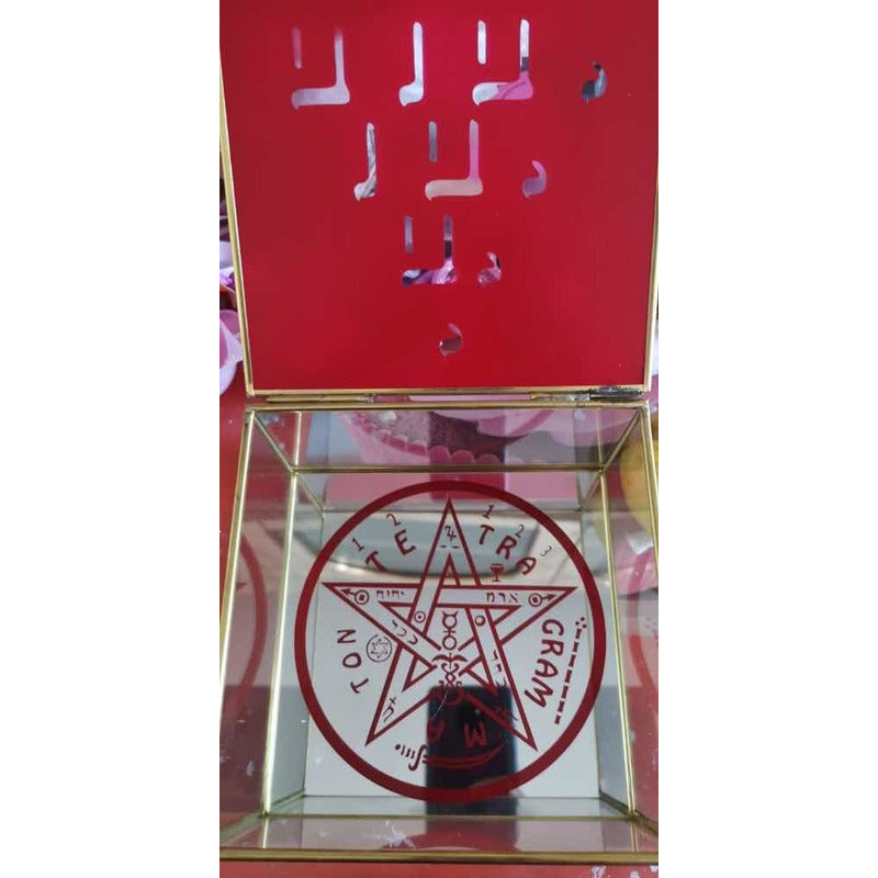 Tetragramaton Caja Cristal 15 Cm