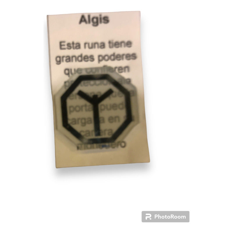Runas De Protección 3cm Espejo Grabado Varios Modelos