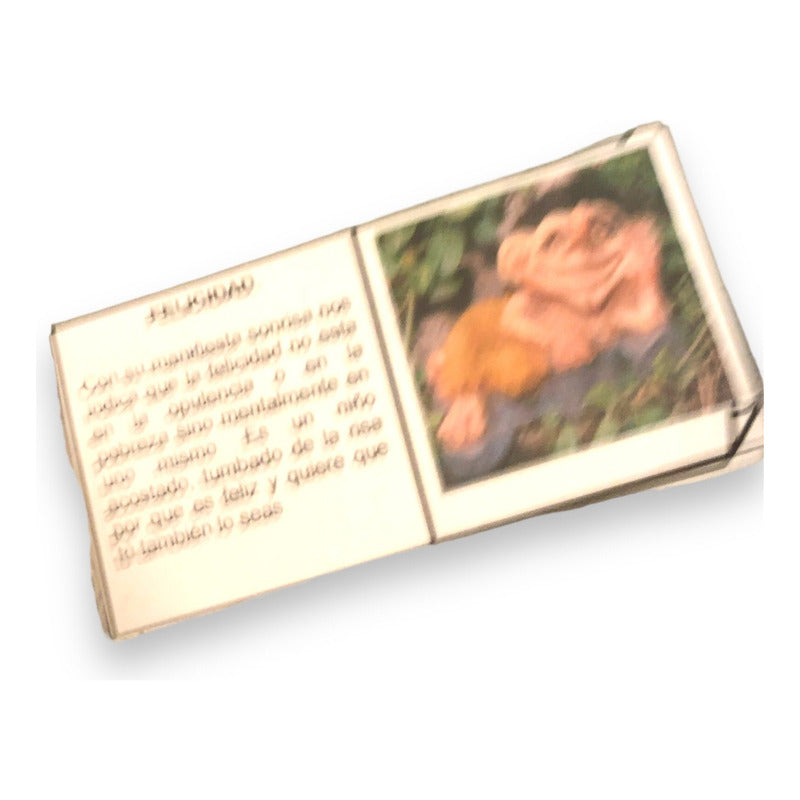 Troll Felicidad + Comedero 9cm Figura De Resina Nacional.