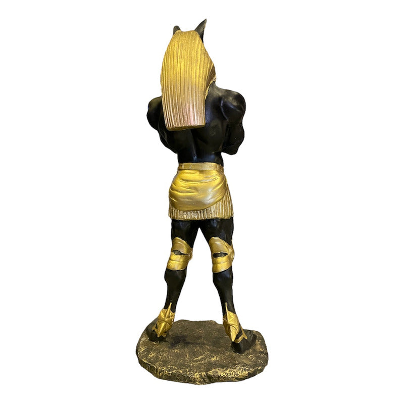 Anubis Figura Resina Naciona 25 Cm (fornido)