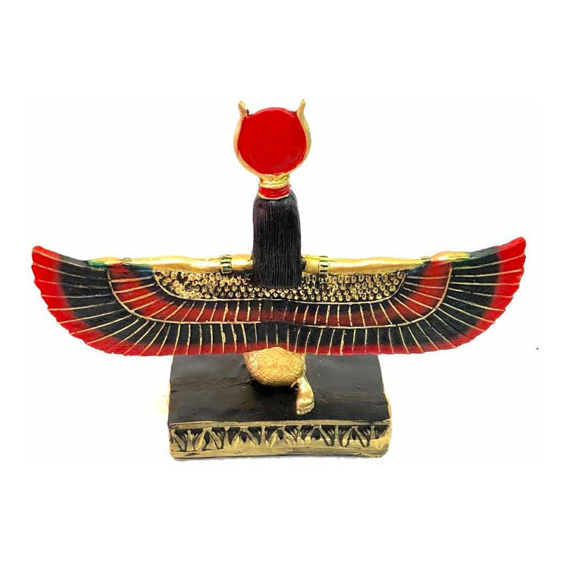 Isis Diosa Ast Egipcio En Resina Nacional 17 Cm