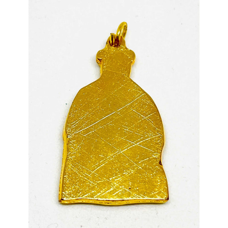 Gran Duque General Yan Xin Feng Shui Amuleto Baño Oro 3.5cm