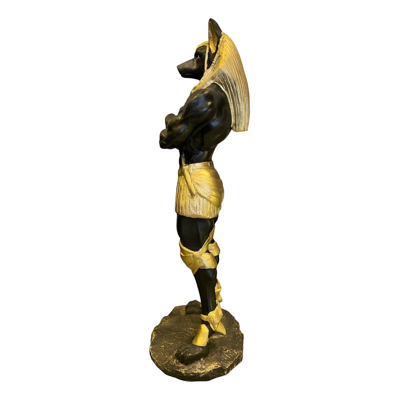 Anubis Figura Resina Naciona 25 Cm (fornido)