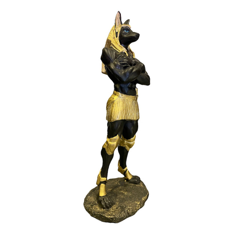 Anubis Figura Resina Naciona 25 Cm (fornido)