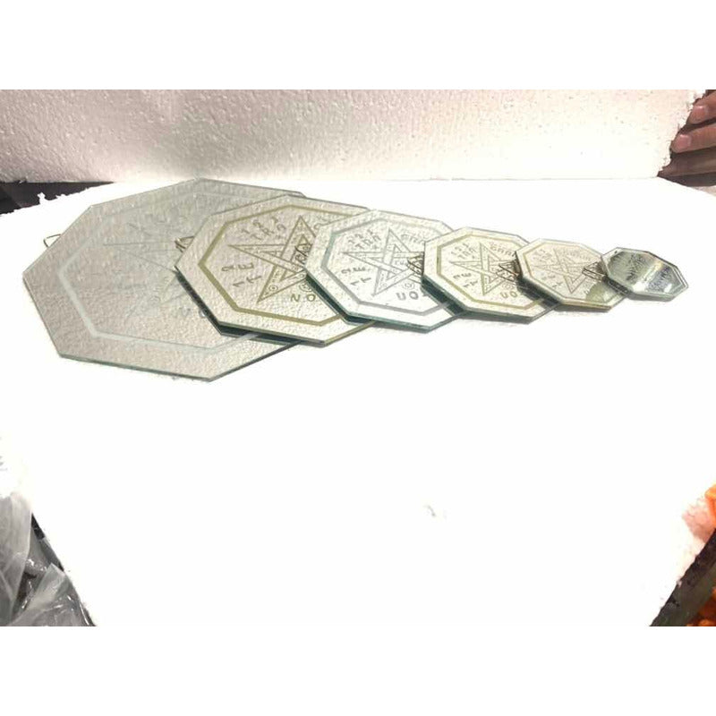 Tetragramaton 12cm Espejo Grabado