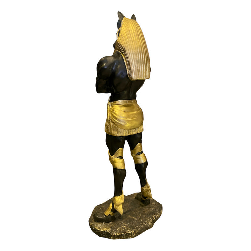 Anubis Figura Resina Naciona 25 Cm (fornido)