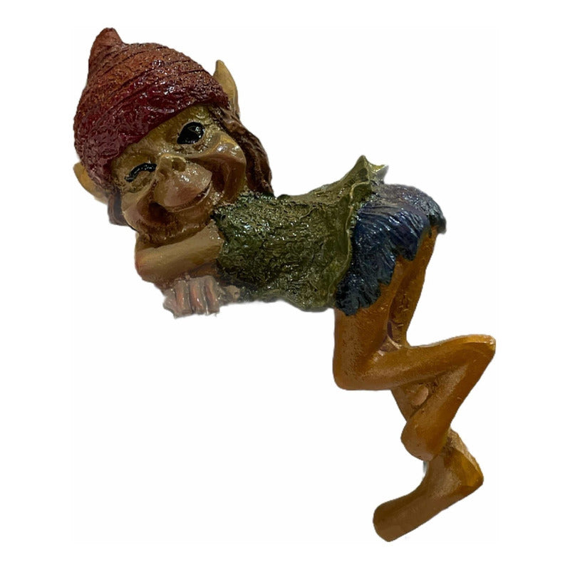Elfos De La Abundancia Figura De Resina 10.5 Cm