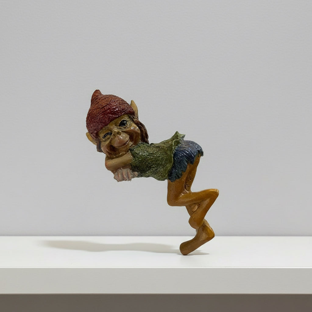 Elfos De La Abundancia Figura De Resina 10.5 Cm