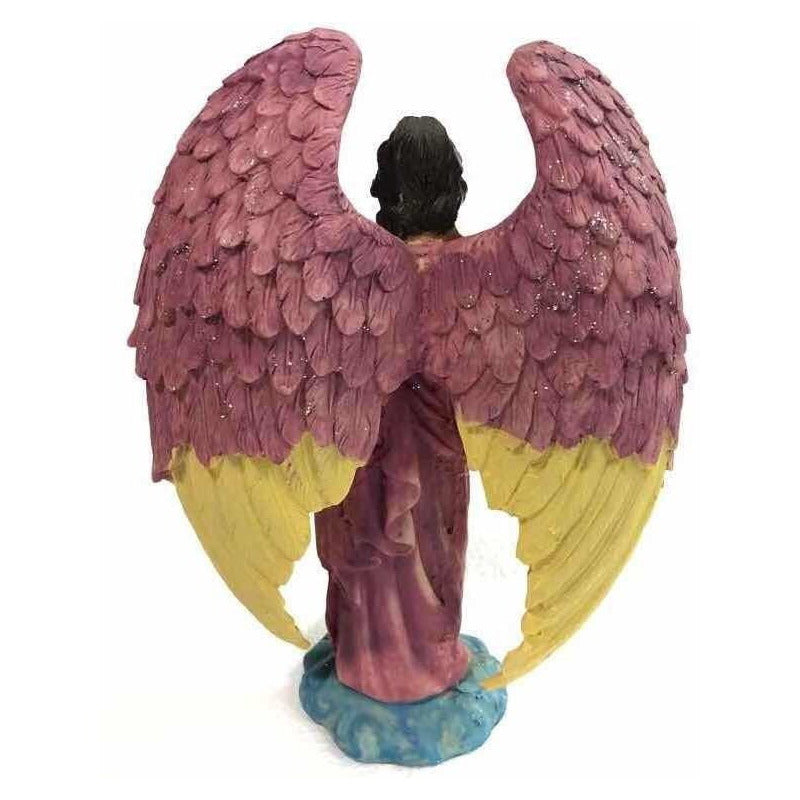 Metatron Arcangel En Resina Nacional Pintado Artesanal 23 Cm