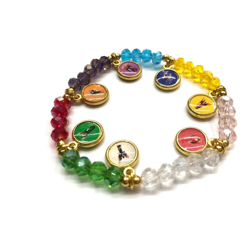 Pulsera 7 Arcángeles Cristal Espiritual