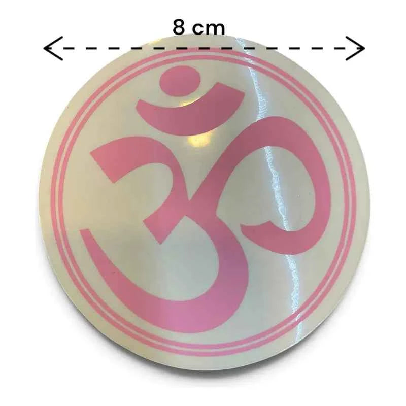 Estampa Om Hereje Rosa Circulo