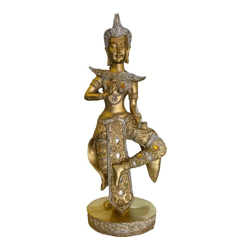Figura Buda Resina Danza Cosmica