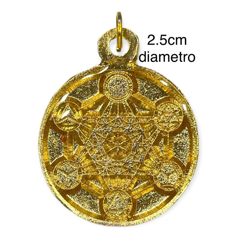 Metatron Dije Encapsulado 2.5 Diametro