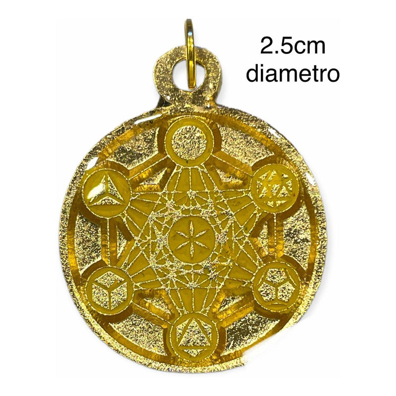 Metatron Dije Encapsulado 2.5 Diametro