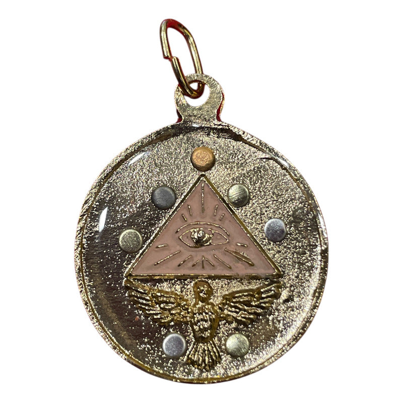 Pentagrama Ritualizado Mediano 7 Metales Tetragramaton