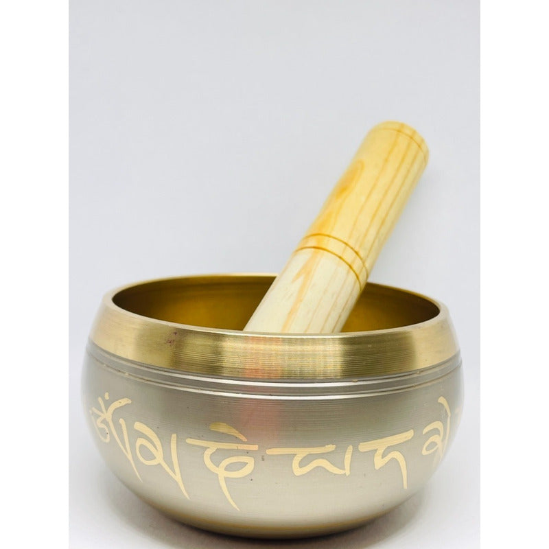 Cuenco Tibetano 95mm Diámetro 7 Metales Importado Limpieza