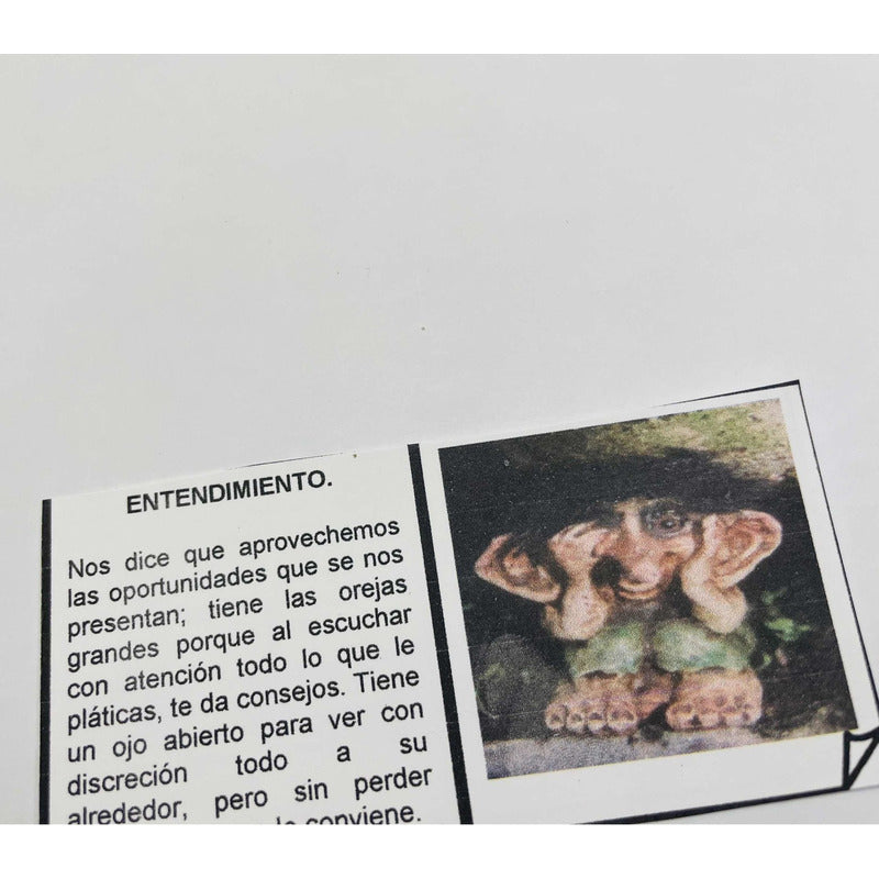 Troll Entendimiento 8 Cm Figura De Resina Nacional.