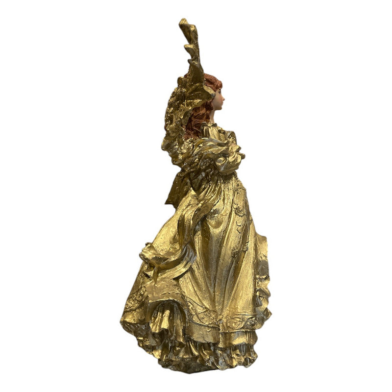 Escultura Ángel De La Abundancia 30 Cm - Lety