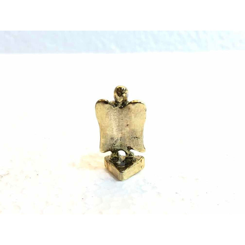 7 Arcangeles Juego Baño De Oro Con Cristal 3 Cm