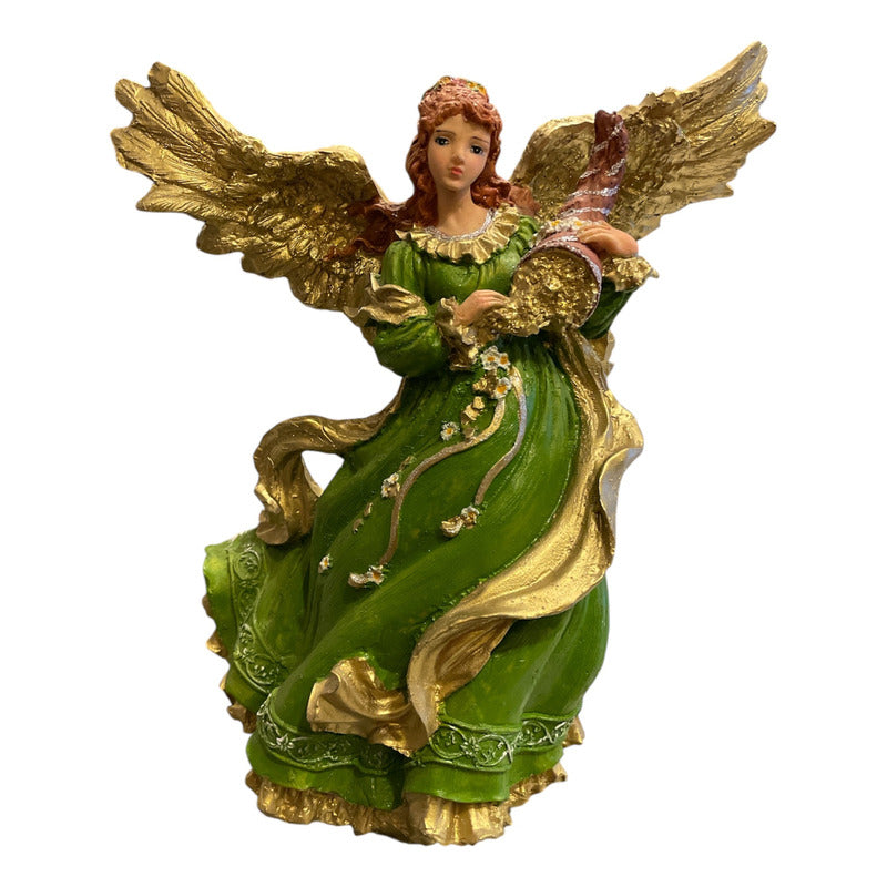 Escultura Ángel De La Abundancia 30 Cm - Lety