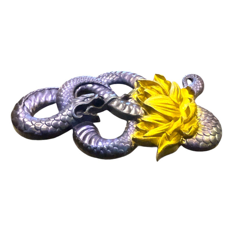 Serpiente Año Nuevo Chino Figura De Resina